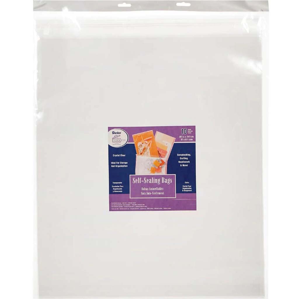 SELF SEALING BAGS ACFREE 10PK 