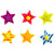 Felties Felt Stickers Layered Stars with Pom Poms 