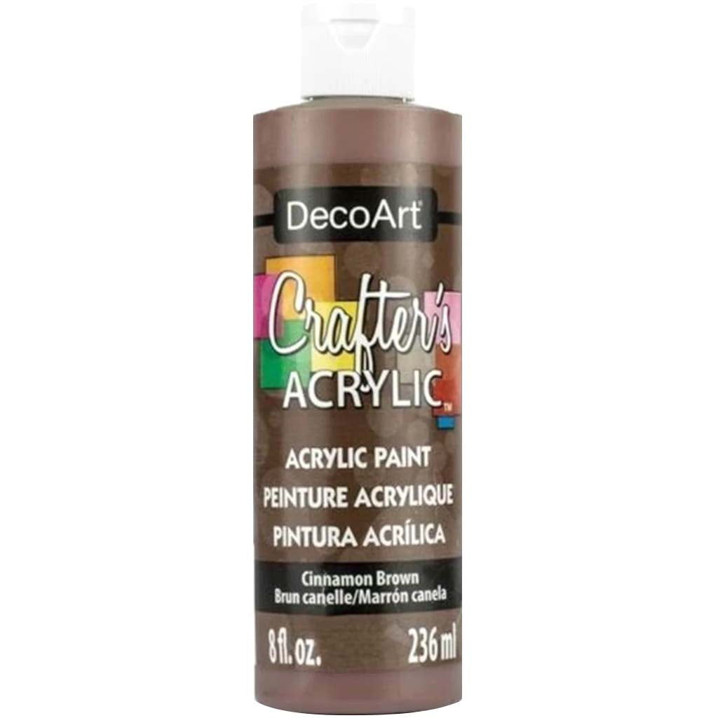 CRAFTERS ACRYLIC CINNAMON BROWN