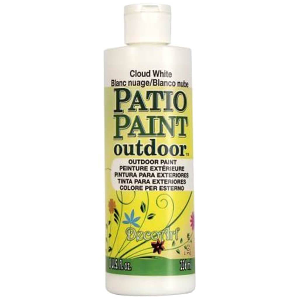 Patio Paint Outdoor 8oz Cloud White