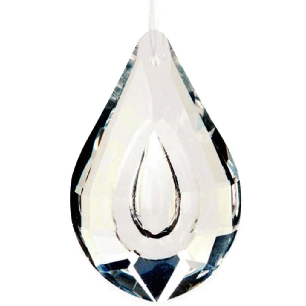 PENDANT CRYSTAL CONCAVE OVAL 