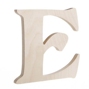 Unfinished Wood Letter 7.25in