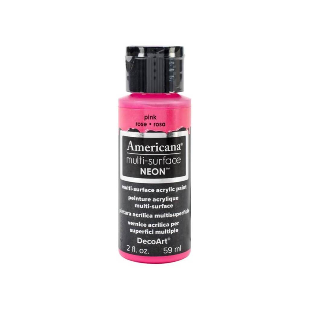 DecoArt Americana Multi-Surface Neon Paint 2oz