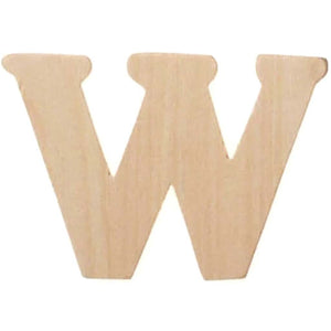 Wood Letter A 2pc/Pkg 1.5in