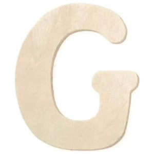 Wood Letter A 2pc/Pkg 1.5in