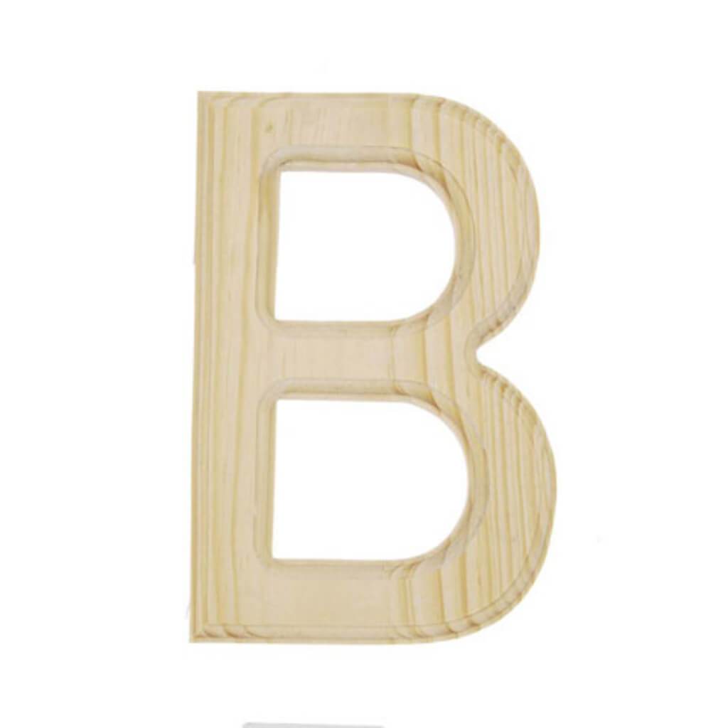 Beveled Wood Letter