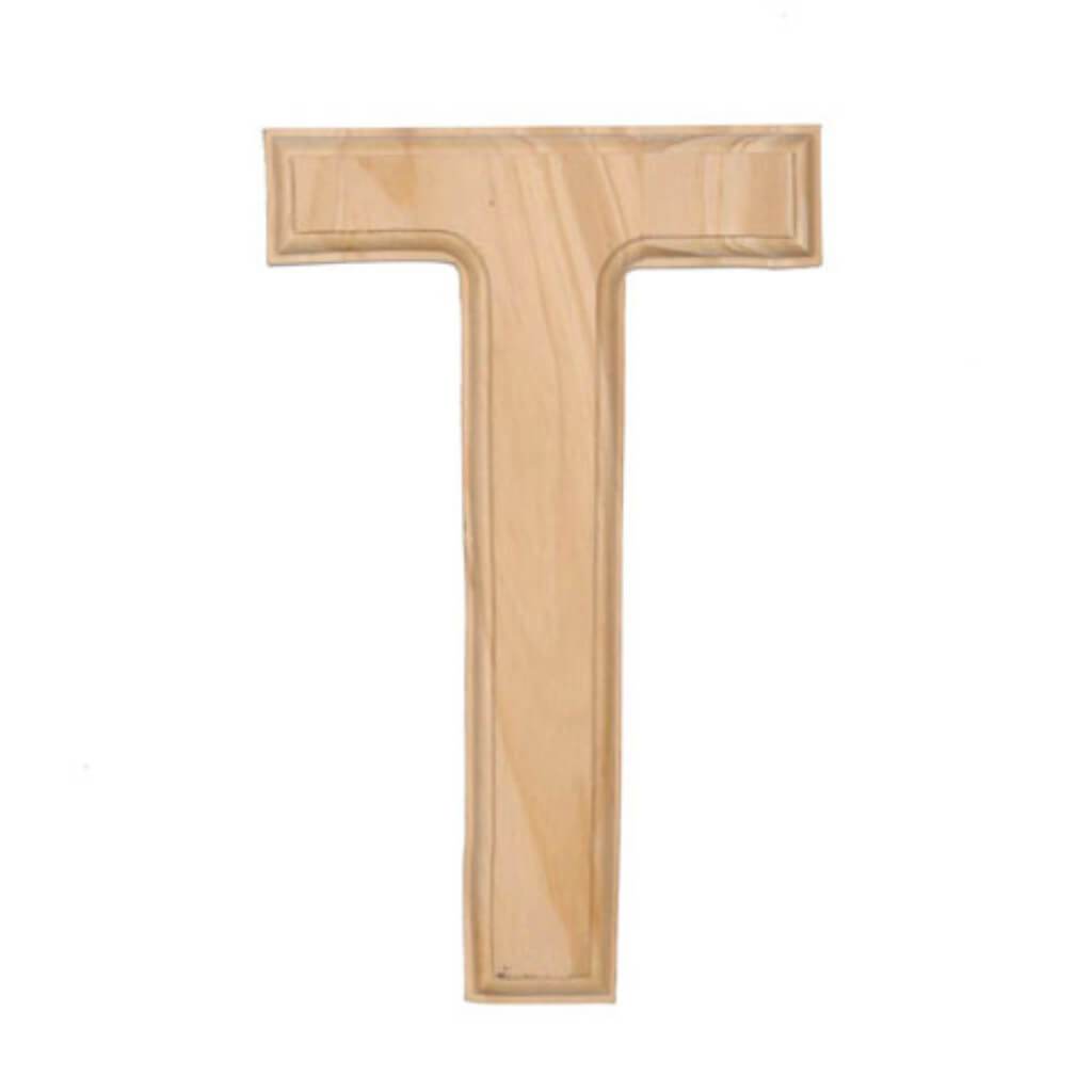 Beveled Wood Letter