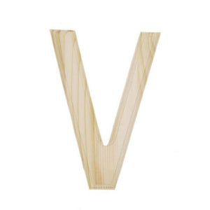 Beveled Wood Letter