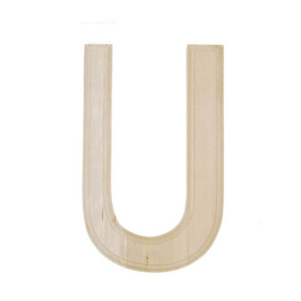 Beveled Wood Letter