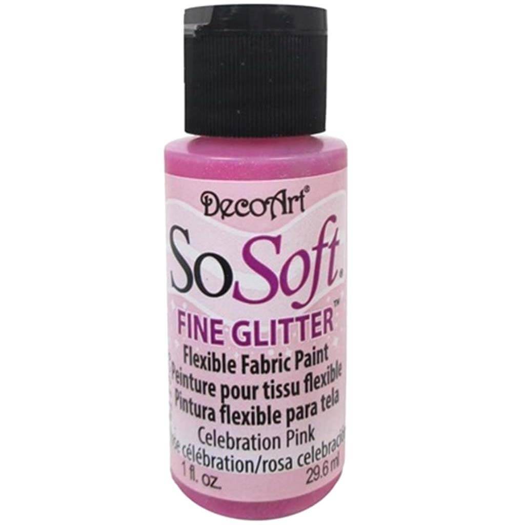 Sosoft Fine Glitter Paint 1oz