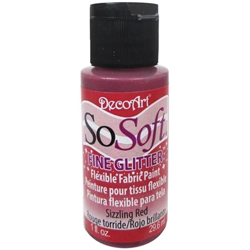 Sosoft Fine Glitter Paint 1oz