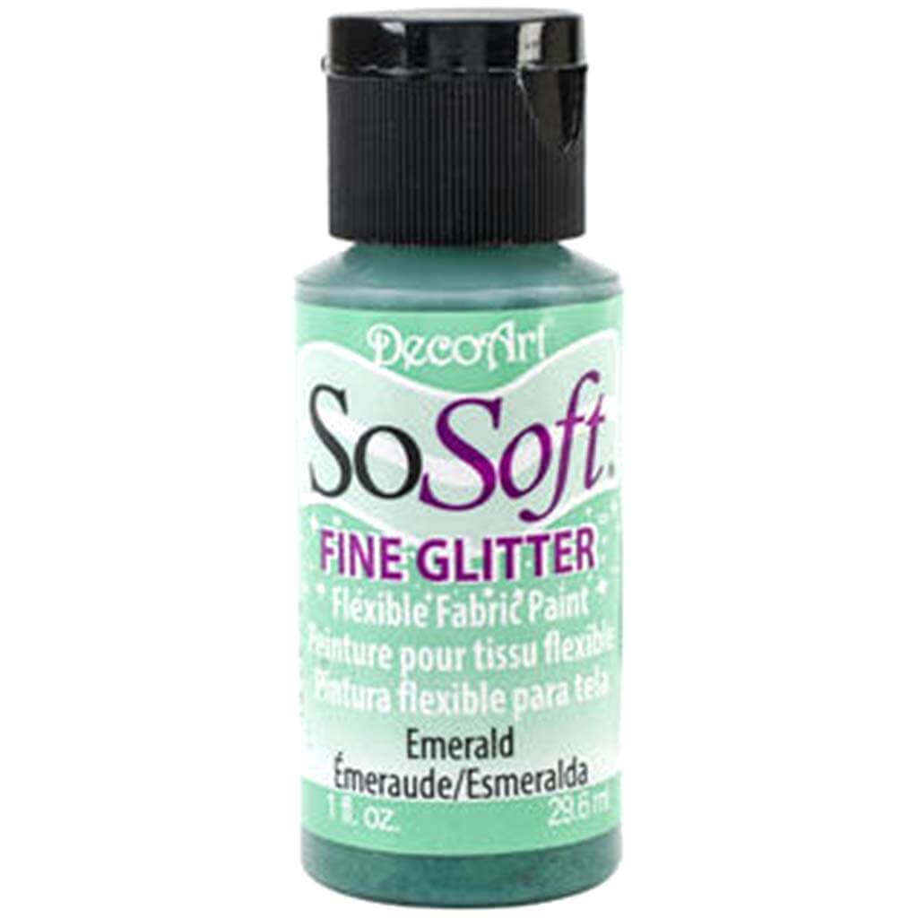 Sosoft Fine Glitter Paint 1oz