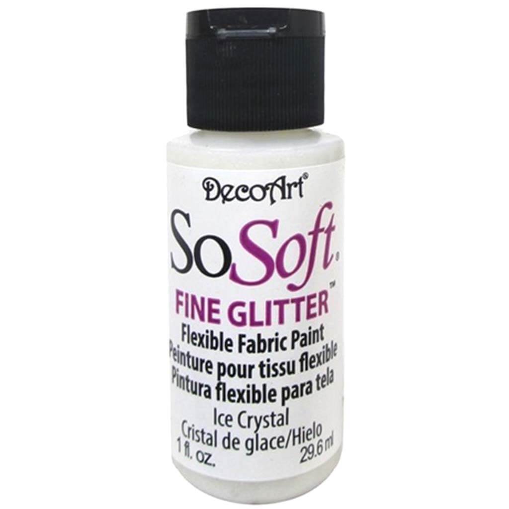 Sosoft Fine Glitter Paint 1oz