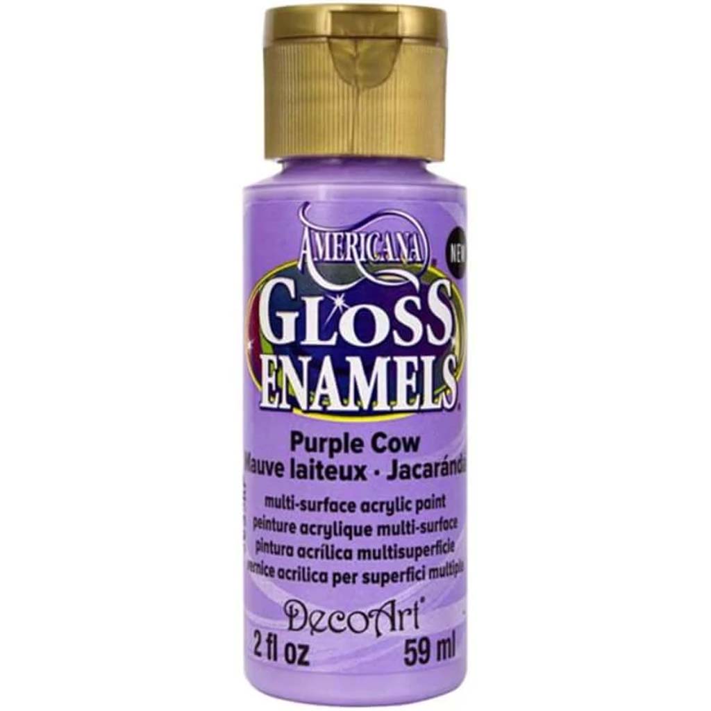 Americana Gloss Enamel Purple Cow 2oz