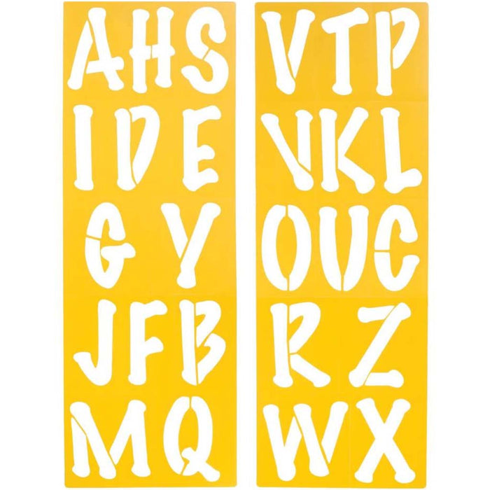 STENCIL ALPHA UPPERCASE 3.5IN 