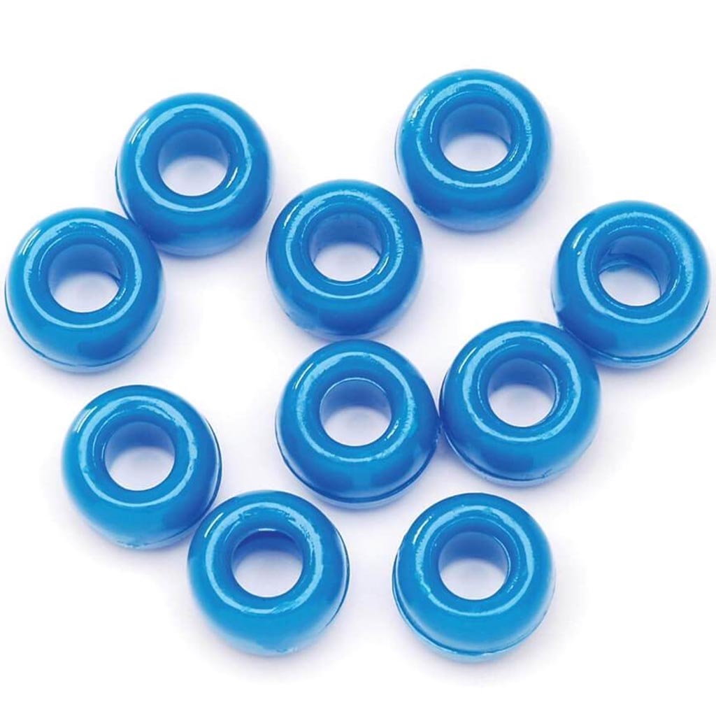 BEAD PONY NEON BLUE 9MM 