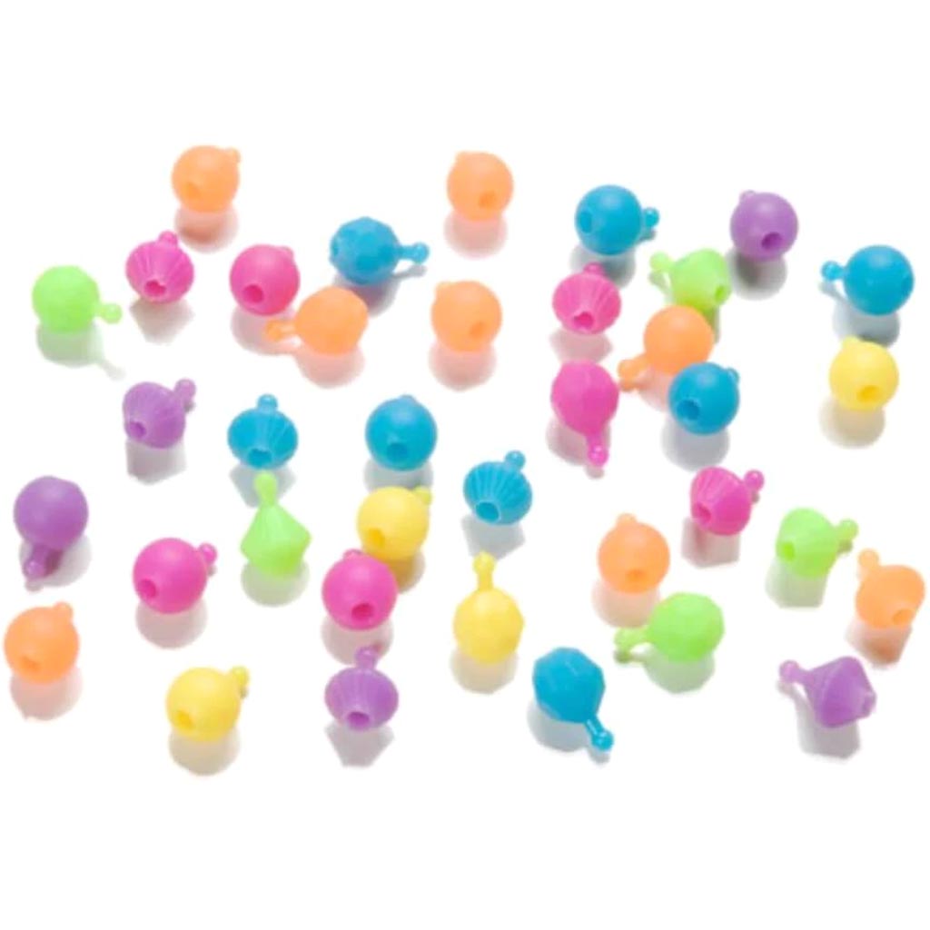 Pop Beads Rounder Assorted Sizes and Bright Colors 