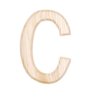 Beveled Wood Letter