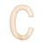 Beveled Wood Letter