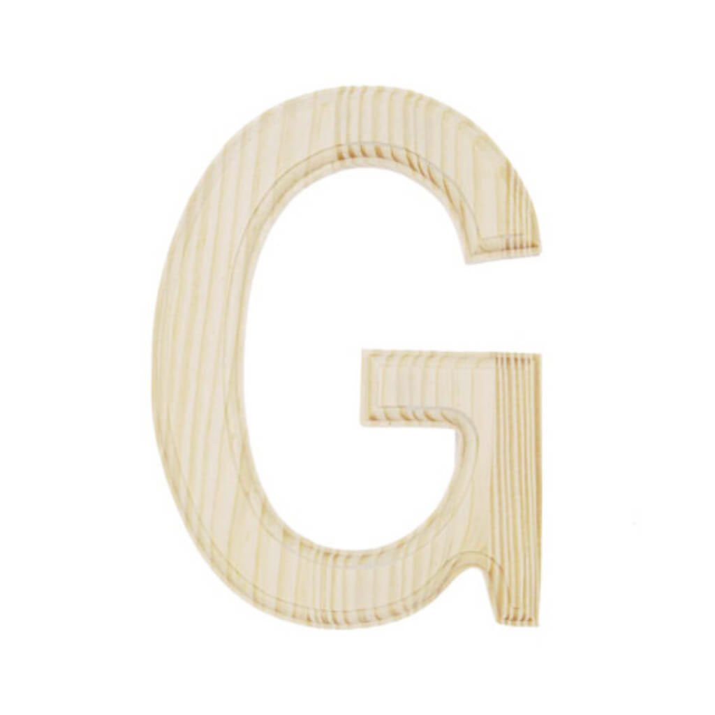 Beveled Wood Letter