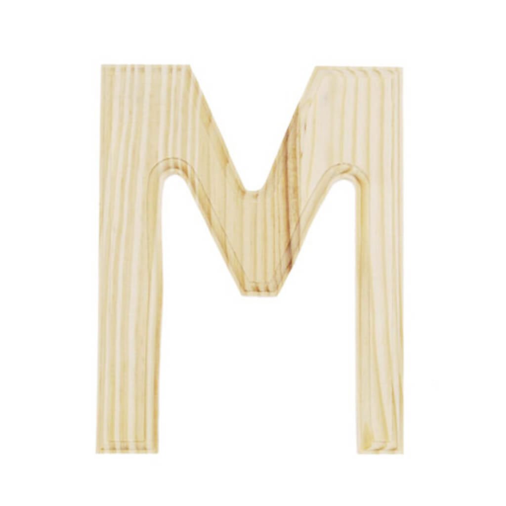 Beveled Wood Letter