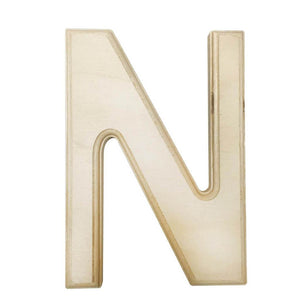 Beveled Wood Letter