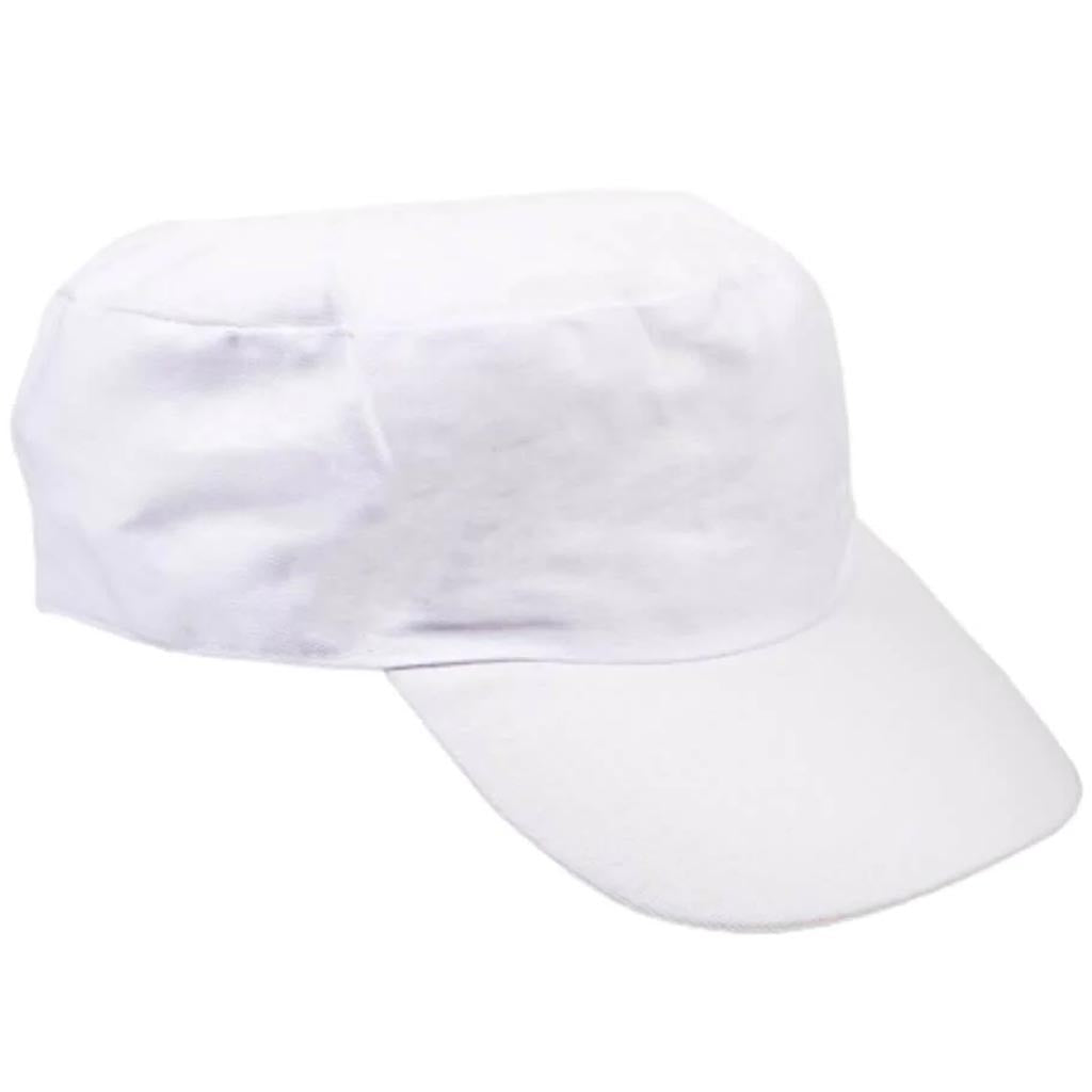Painter's Cap Cotton White One Size Fits All 