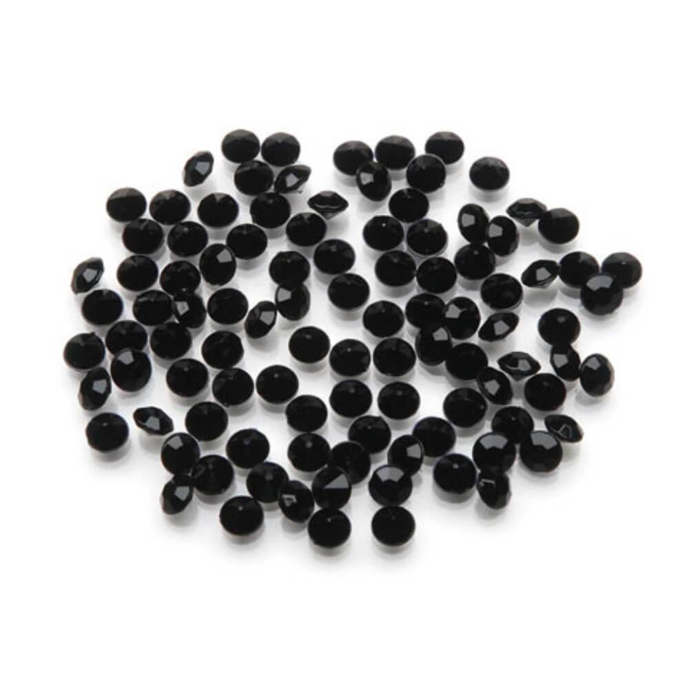 Diamond Ice Black 1 carat 5.5mm 2000 pieces 