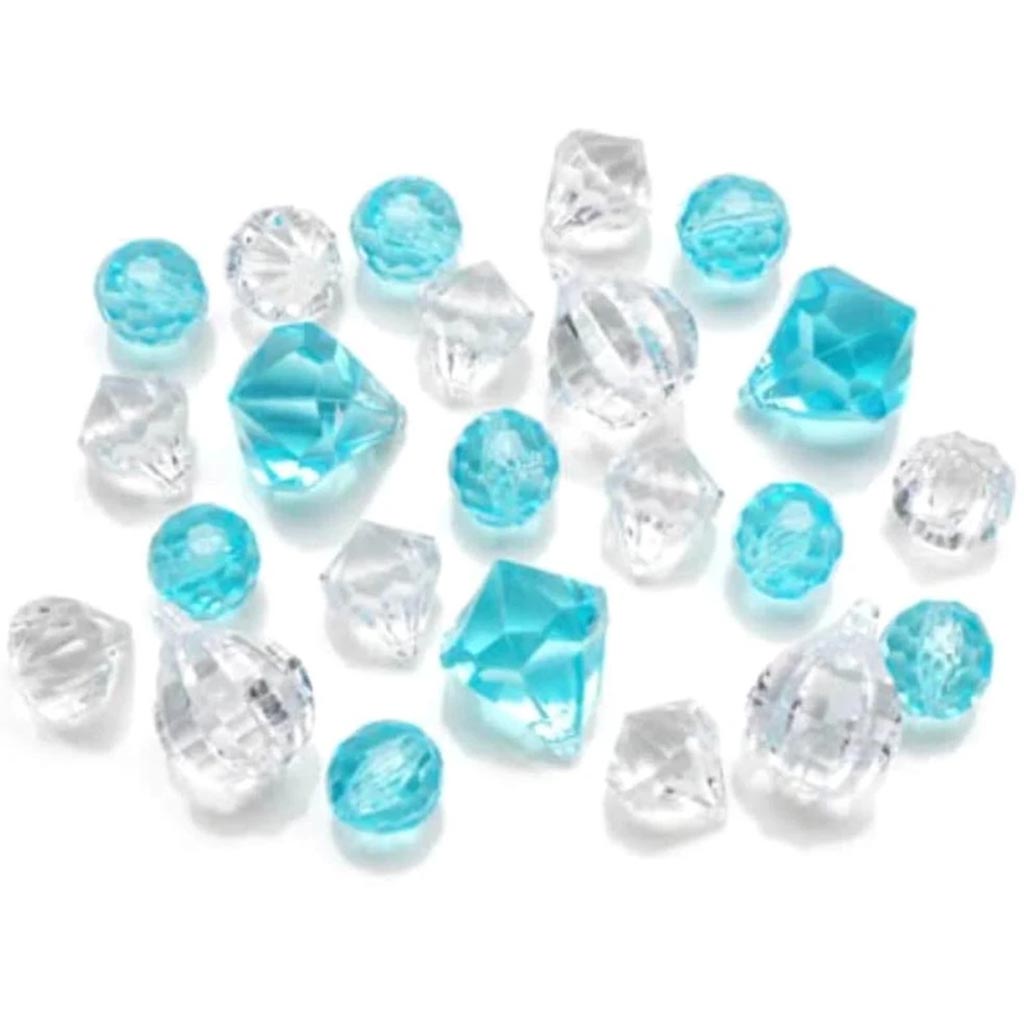 BEAD ACRY DIAMOND AQUA 7OZ 