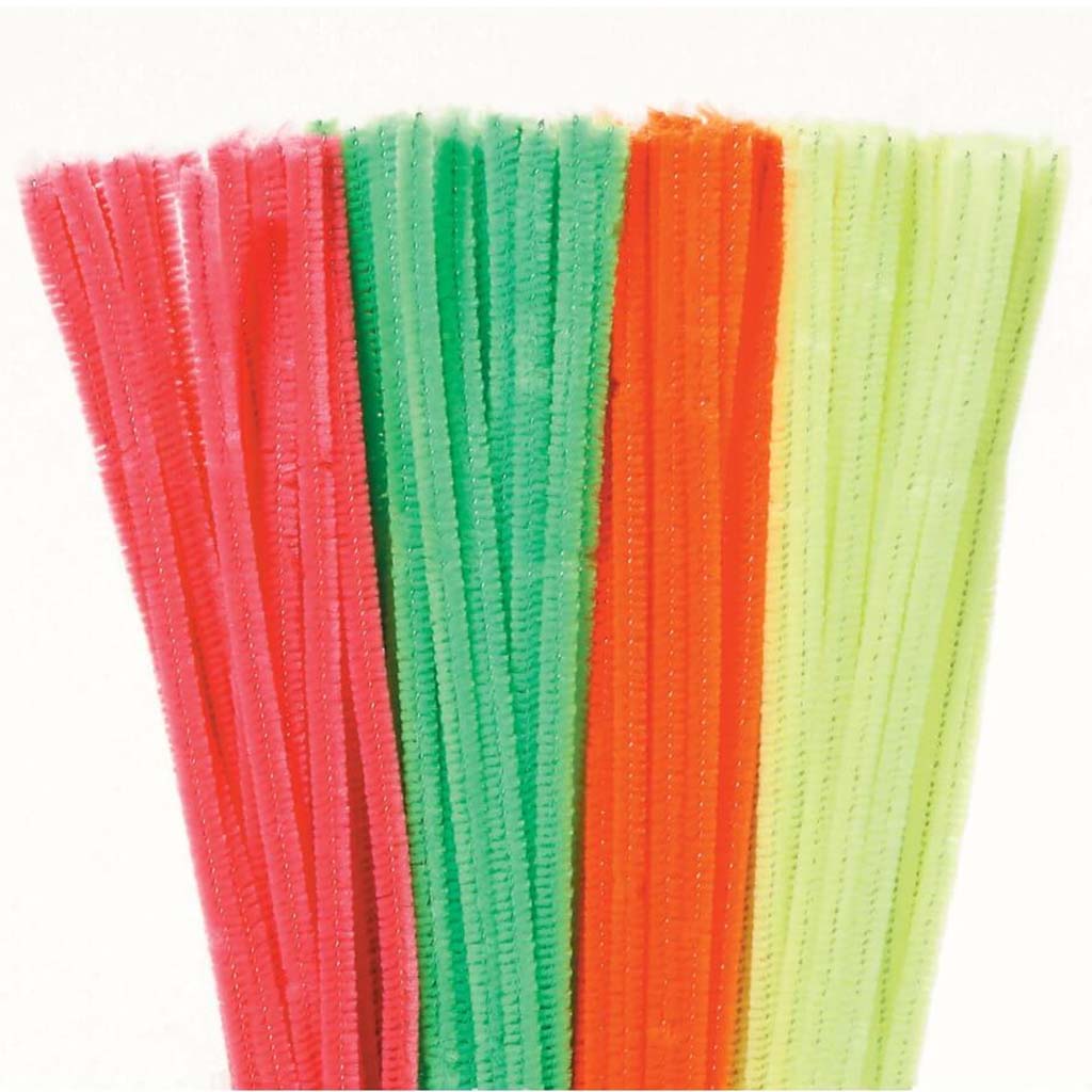 NEON STEMS ASST. 100PC/PKG 