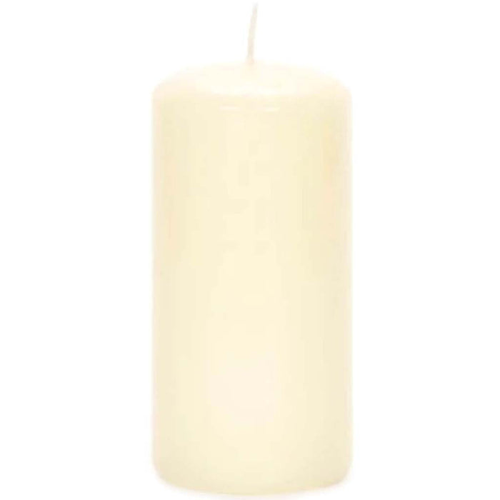 Pillar Candle Ivory Vanilla Scent2.8 x 5.8 inches 