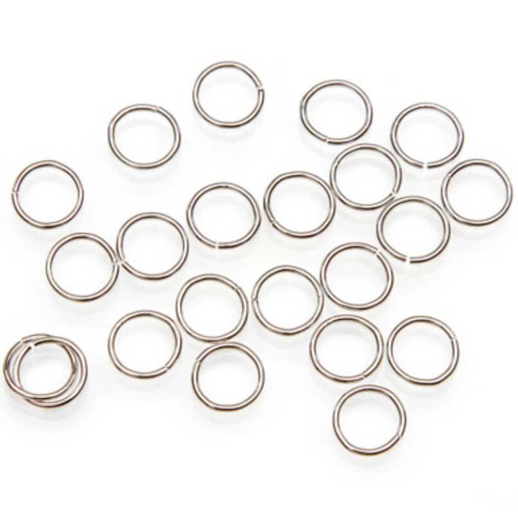 JUMP RINGS BRASS 7MM 