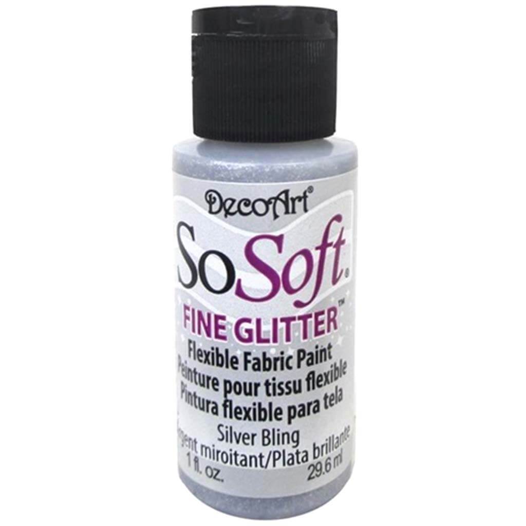 Sosoft Fine Glitter Paint 1oz