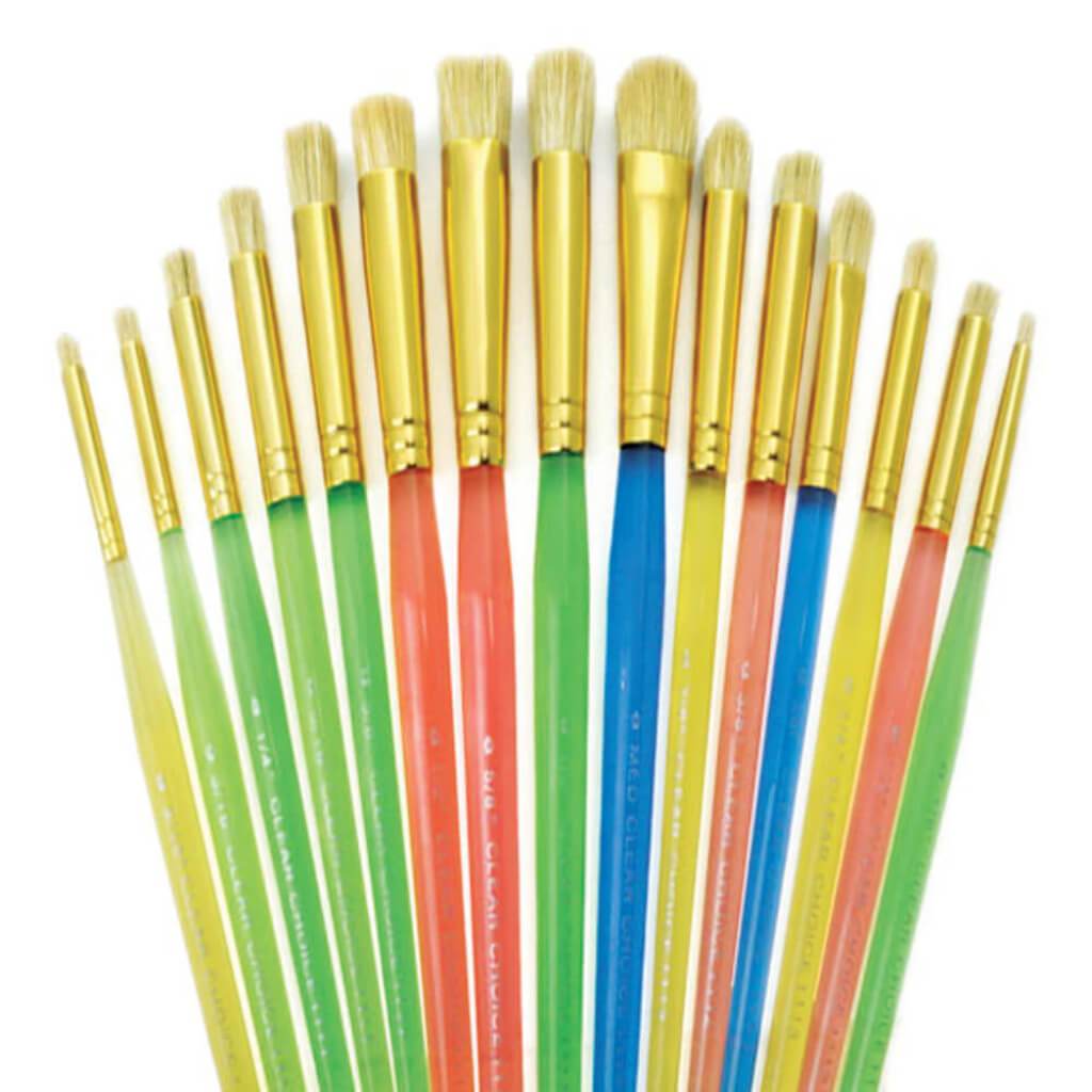 Clear Choice Stencil Set Brushes 15 pcs