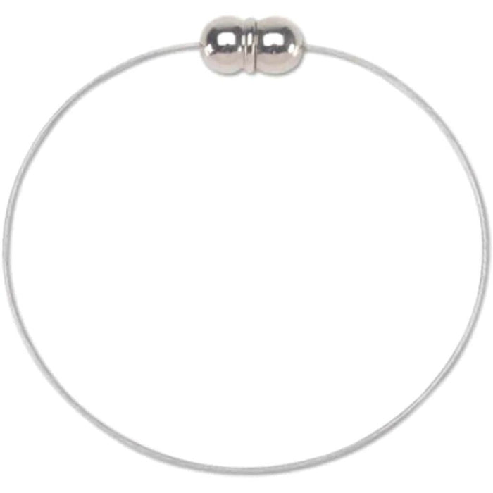 Add-A-Bead Bracelet with Magnetic Clasp Nickel 