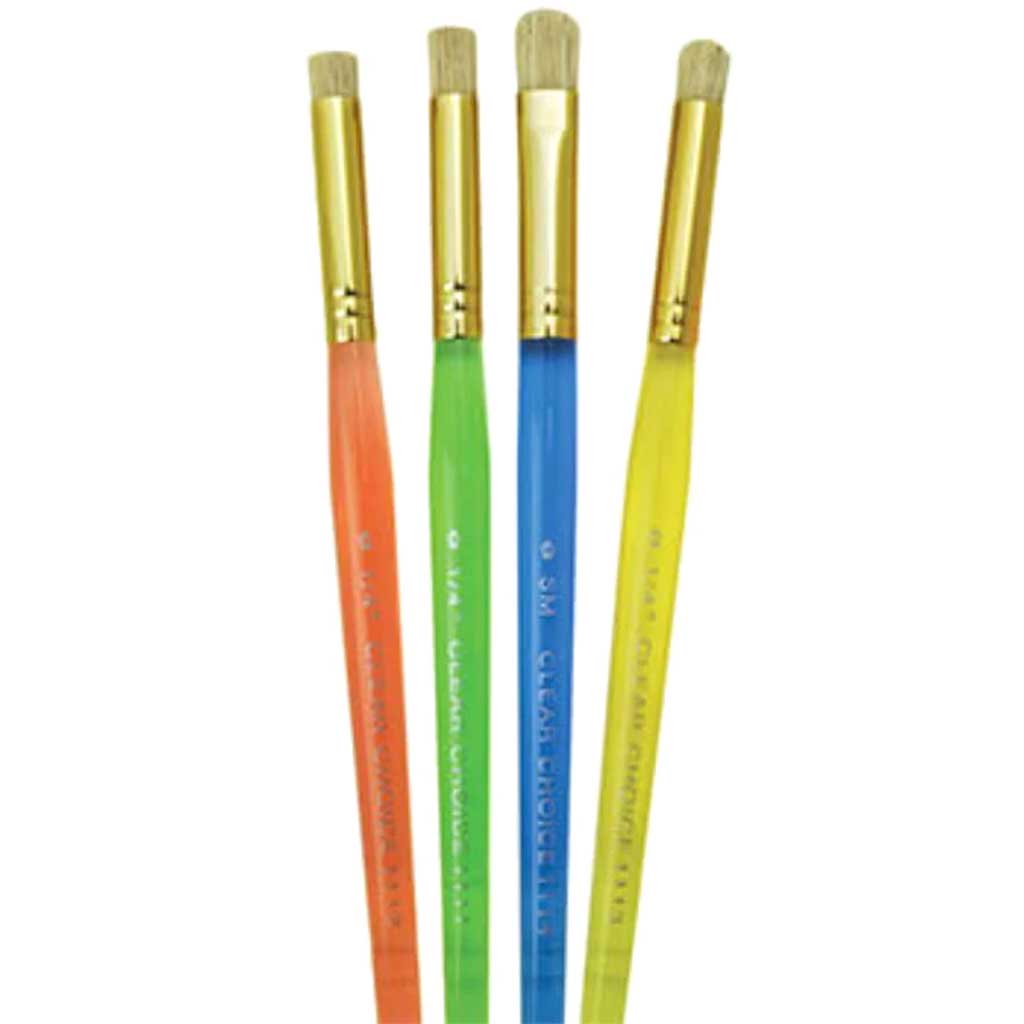 Stencil Brush Set 4pc