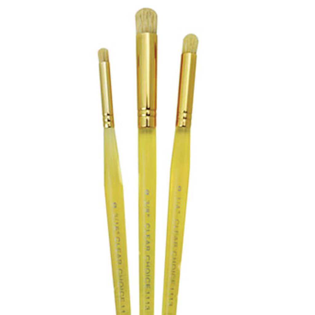 Stencil Brush Set 3pc