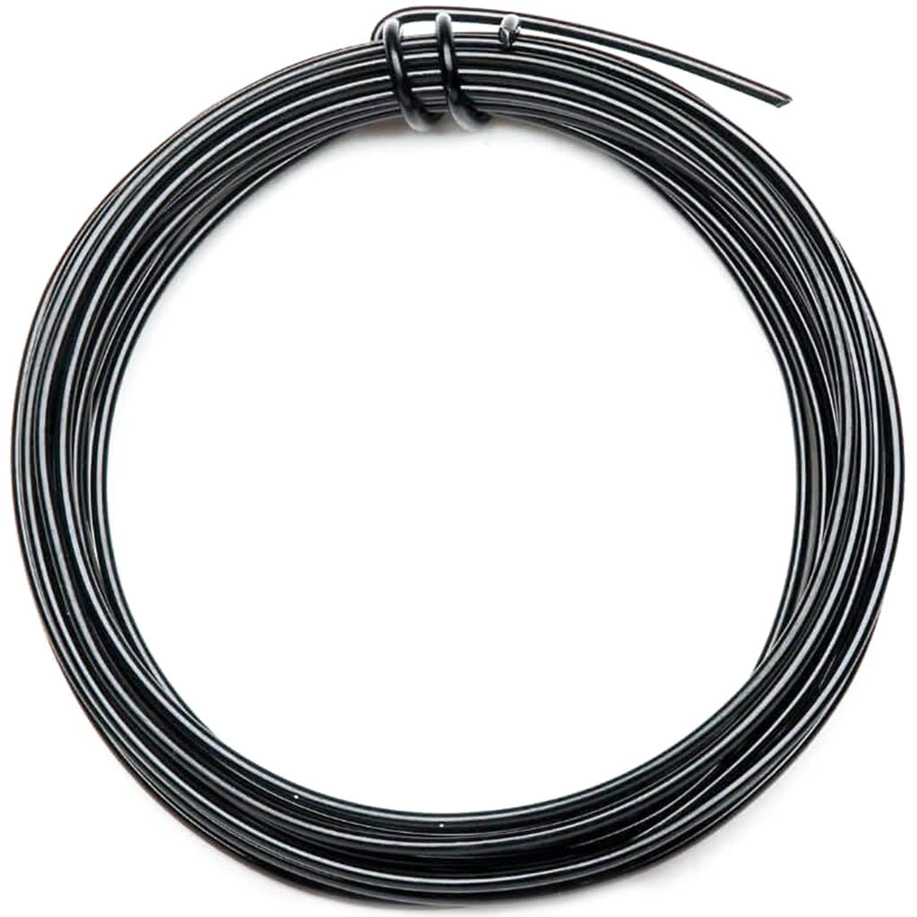 ALUMINUM JEWELRY WIRE BLACK 14GAUGE 3YD 