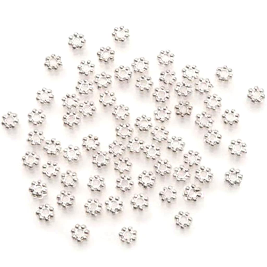 Metal Spacer Beads Flower 