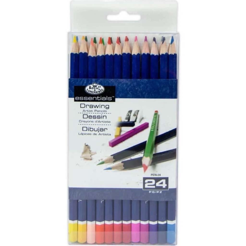 24 PC COLOR PENCILS 