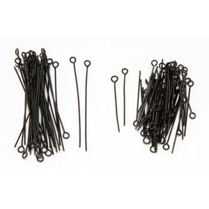 Eye Pins Black 1 and 2 inches