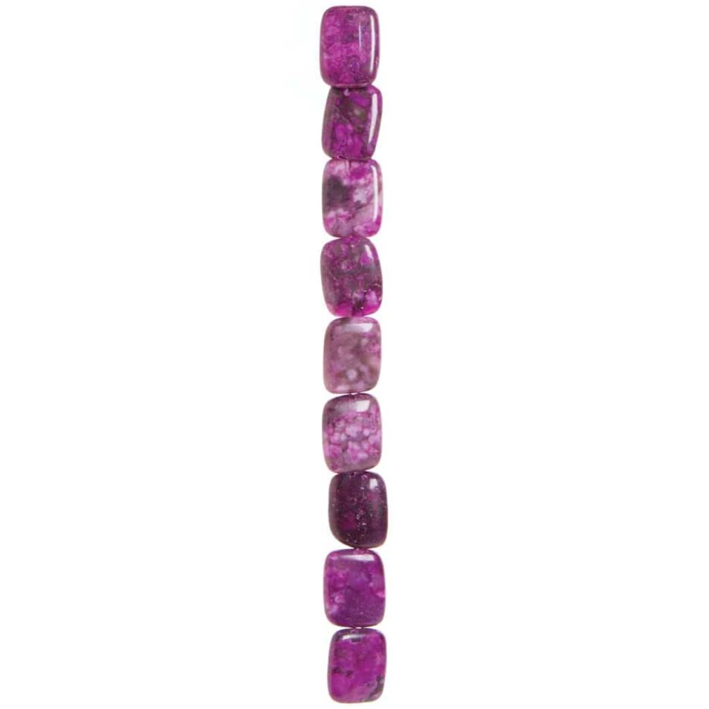 SEMI-PRECIOUS STONE BEAD CHINA CHAROITE 15X20MM 7IN 