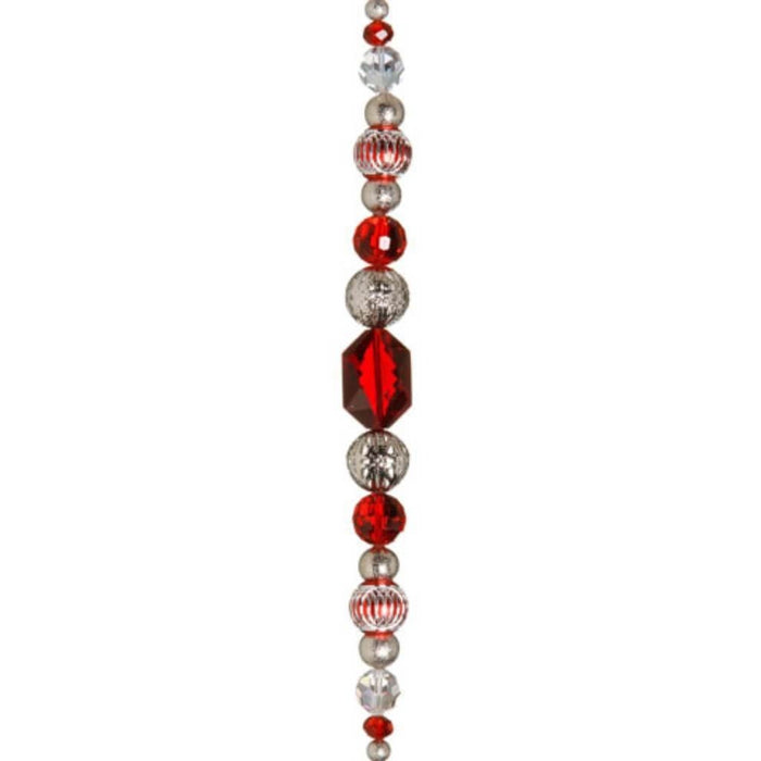 BEAD BOHO RED COMBO 5X7IN 