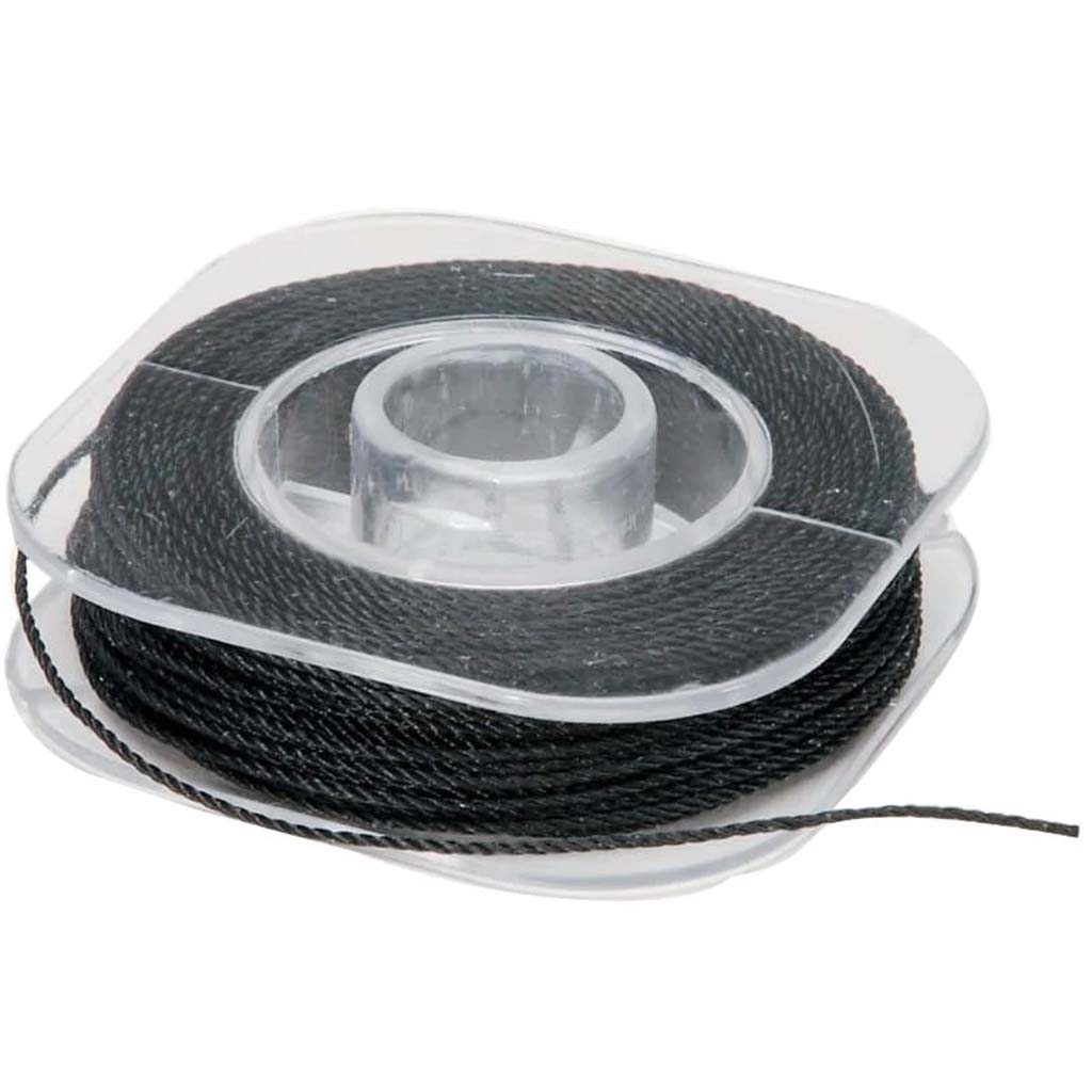 THREAD BEADSPOOL 20YD BLACK 