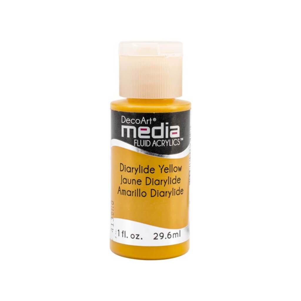 Decoart Media Fluid Acrylic Paint Series 3 1oz