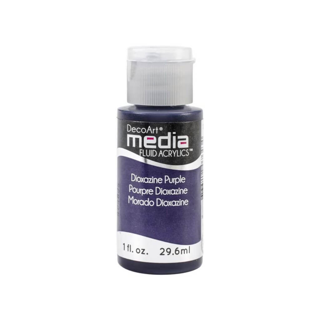 Decoart Media Fluid Acrylic Paint Series 4 1oz