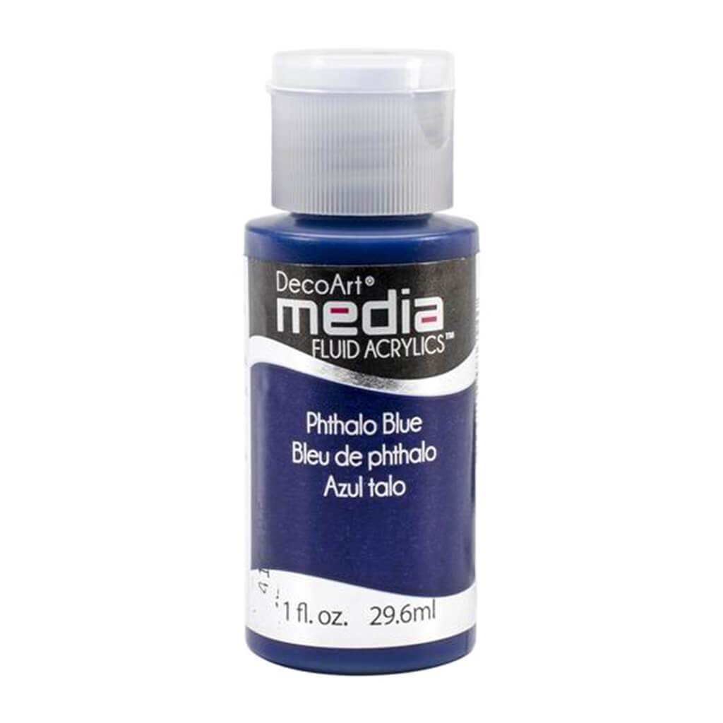 Decoart Media Fluid Acrylic Paint Series 3 1oz