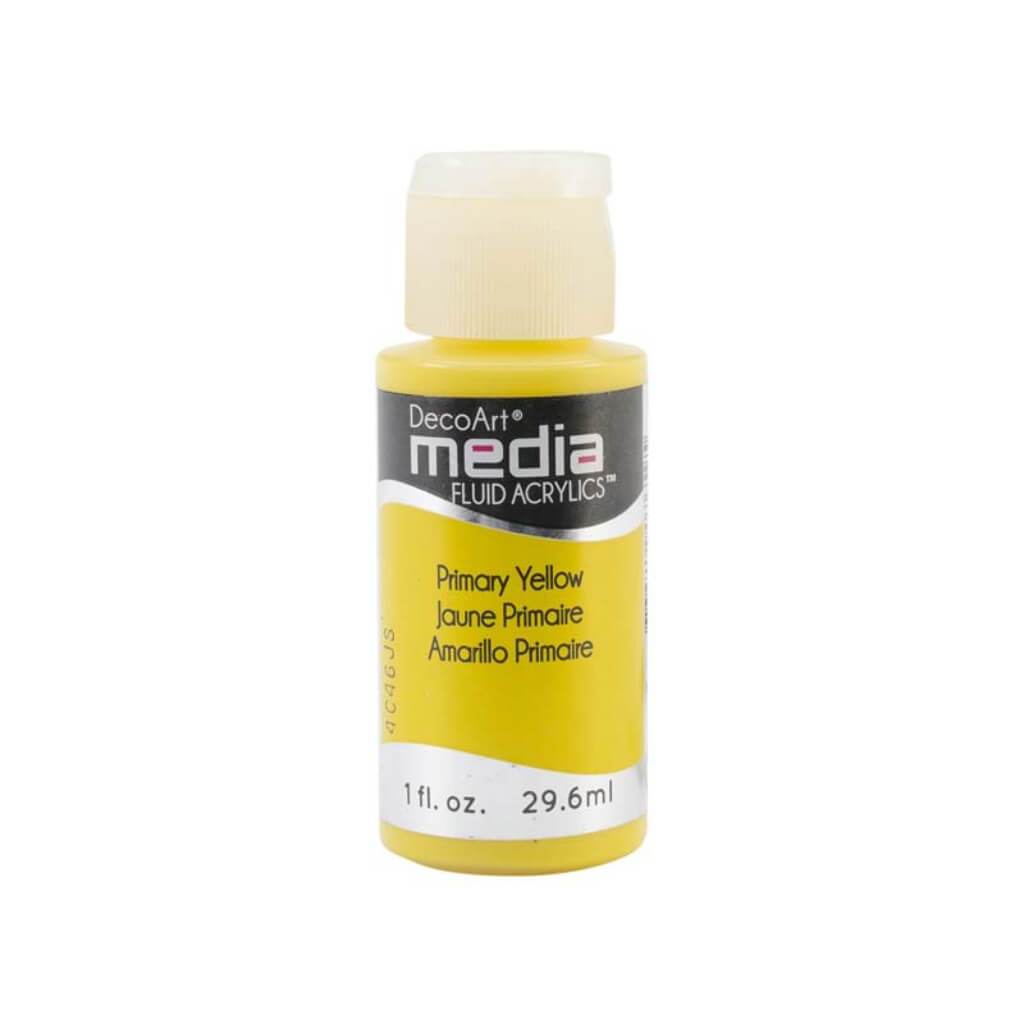 Decoart Media Fluid Acrylic Paint Series 1 1oz