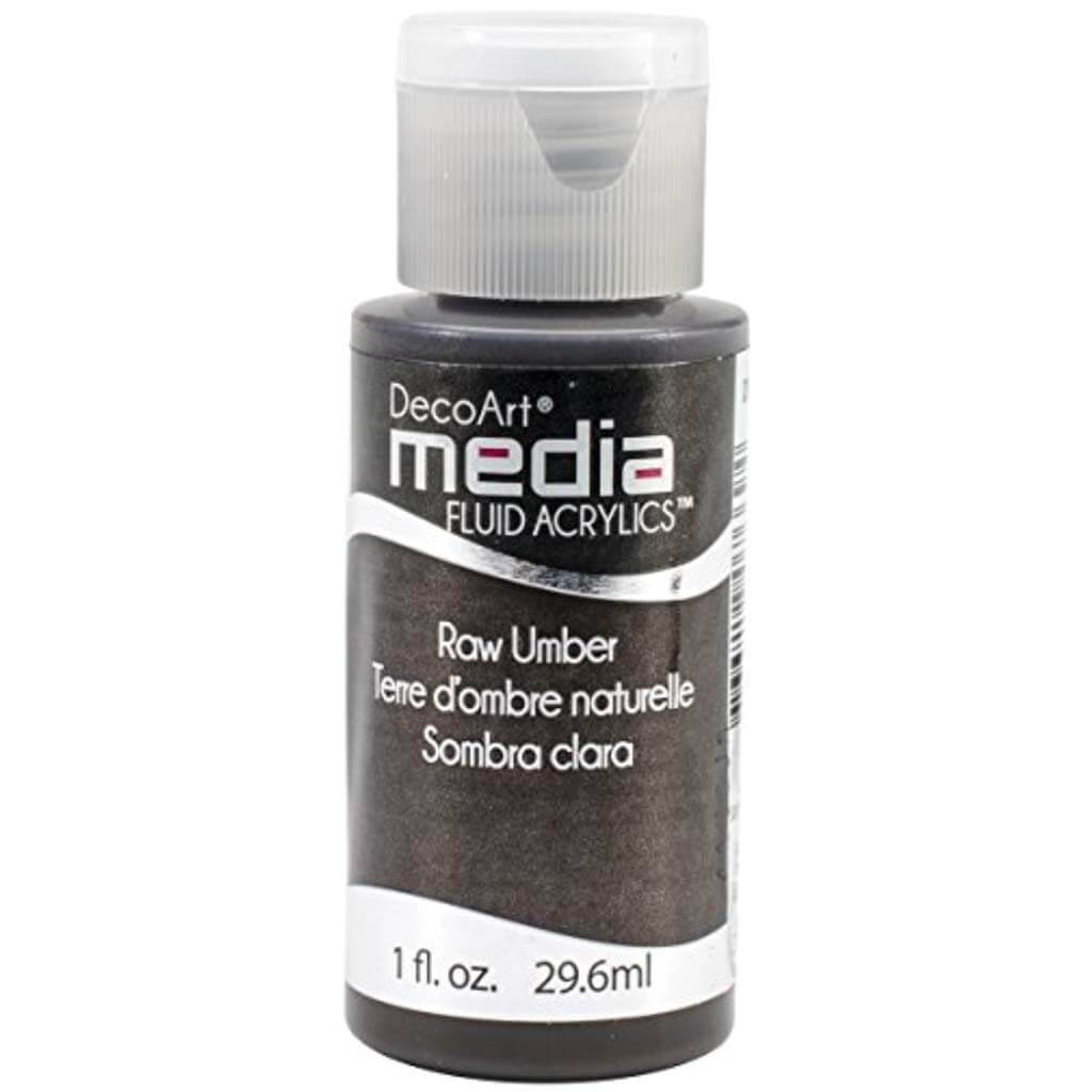 Decoart Media Fluid Acrylic Paint Series 1 1oz