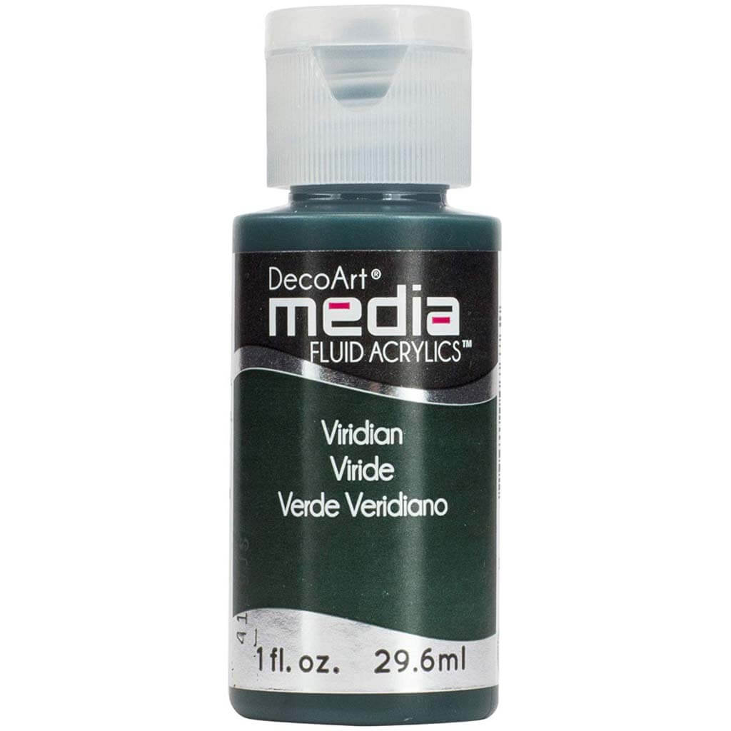 Decoart Media Fluid Acrylic Paint Series 1 1oz